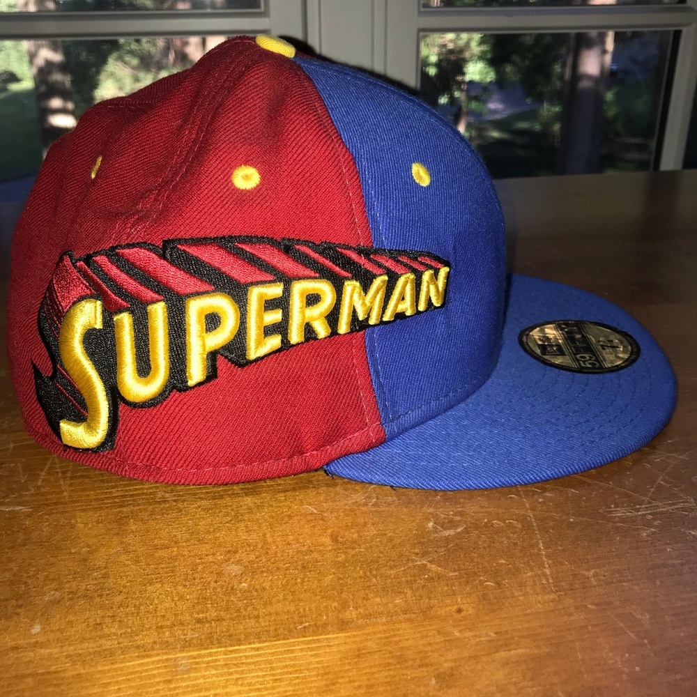 Superman Flat Brim Hat